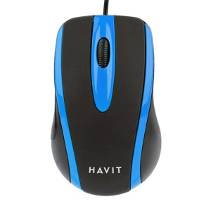 Mysz Uniwersalna Havit Ms753 (Czarno-Niebieska)