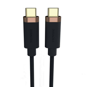 Kabel Usb-C Do Usb-C 3.2 Duracell 1M (Czarny)