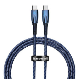 Kabel Usb-C Do Usb-C Baseus Glimmer, 100W, 1M (Niebieski)