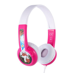 Słuchawki Przewodowe Dla Dzieci Buddyphones Discoverfun (Różowe)