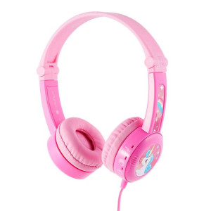 Słuchawki Przewodowe Dla Dzieci Buddyphones Travel (Różowe)
