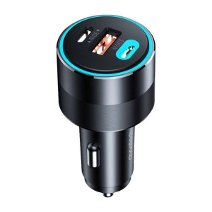 Ładowarka Samochodowa Choetech Tc0011 130W 2X Usb C 1X Usb A (Czarna)