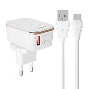 Ładowarka Sieciowa Ldnio A1204Q 18W + Kabel Micro Usb