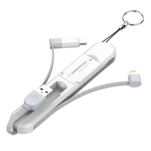 Kabel  Ldnio Lc130 3 In 1 45Cm, 3 W 1