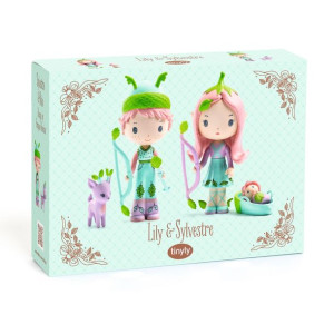 Figurki elfy Lily&Sylvester Djeco