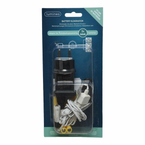 Eliminator baterii Lumineo 3 x AAA Wewnętrzne
