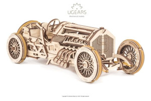 Drewniany model 3D auto Grand Prix U9 Ugears