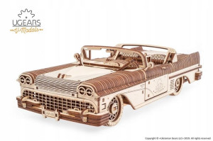 Drewniany model auto kabriolet marzeń VM-05 Ugears