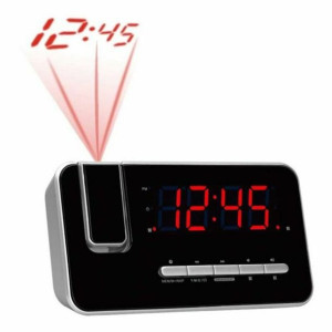 Zegar z Radiem Denver Electronics CRP-618 FM Czarny