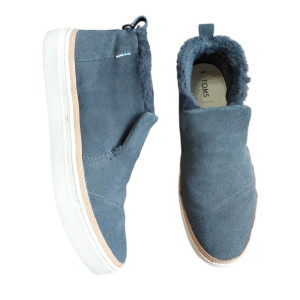 TOMS skórzane botki Paxton r 40 ocieplane - second hand