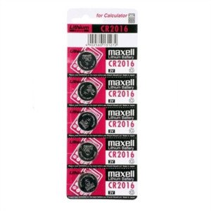Litowe Baterie Guzikowe Maxell CR2016 3V (5 pcs)