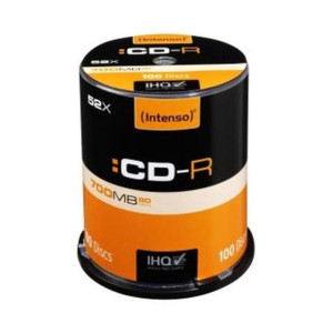 Cd-r Intenso 1001126 52x 700 Mb (100 Uds)