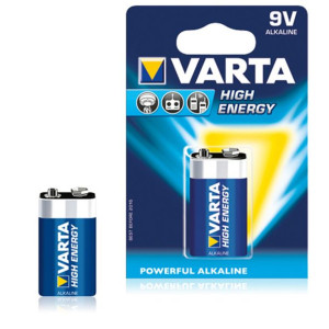 Bateria Varta 6LR61 9 V 580 mAh High Energy Niebieski