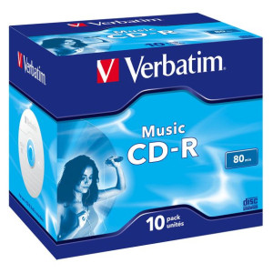 CD-R Verbatim Music 10 Sztuk 80' 16x