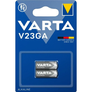 Baterie Alkaliczne Varta 12 V V23GA (2 Sztuk)