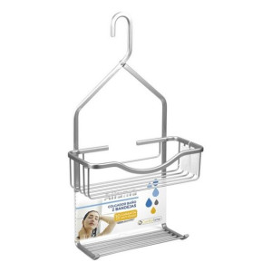 Stojak pod Prysznic Confortime Alluma 2 Półki (27,8 x 11,6 x 49 cm)