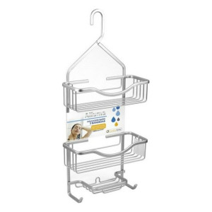 Stojak pod Prysznic Confortime Aluminium (27,5 x 12 x 63,5 cm)