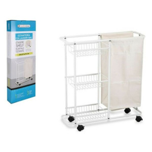 Półka Łazienkowa Confortime Laundry Bag Metal (69 x 22.5 x 75 cm)