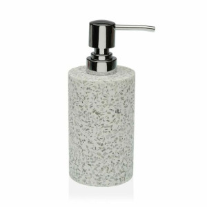 Dozownik mydła Versa Biały Plastikowy Żywica (7,4 x 17,5 x 7,4 cm)