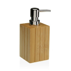 Dozownik mydła Versa Brązowy Bambus (7 x 16,5 x 7 cm)