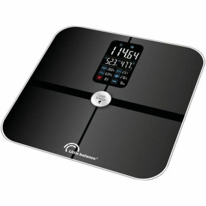 Cyfrowa Waga Łazienkowa Little Balance Cardio Connect-4 Czarny 180 kg