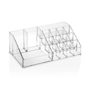 Organizer do makijażu Versa 12,5 x 8 x 22 cm polistyrenu Kąpiel i Prysznic