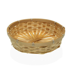 Koszyk Versa Brązowy Bambus Wodorosty (28 x 6,5 x 28 cm)
