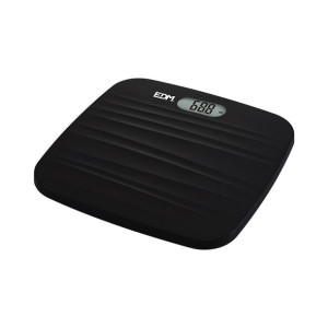 Cyfrowa Waga Łazienkowa EDM Czarny polipropylen 180 kg (26 x 26 x 2 cm)