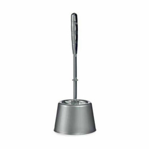 Szczotka toaletowa Srebrzysty Plastikowy 13 x 36,5 x 13 cm