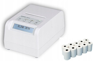 Drukarka fiskalna Elzab ZETA ONLINE WIFI Biała+rolki term.57mm/40m- 10 szt.