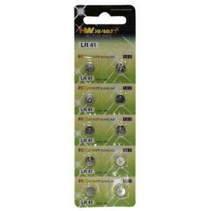 Baterie guzikowe alkaliczne LR41 (10 pcs)