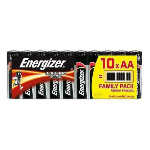 Baterie Alkaliczne Energizer 27500 AA LR06 (10 uds)