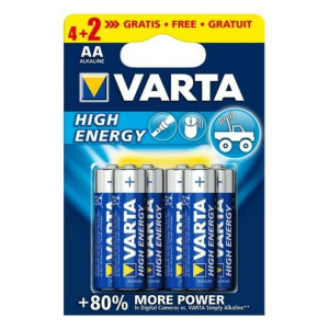 Baterie Alkaliczne Varta 4906 AA 1,5 V 6 uds
