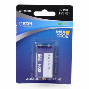 Bateria alkaliczna EDM Long Life 9 V 6LR61