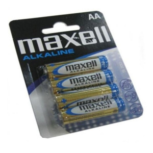 Baterie Alkaliczne Maxell MN1500 (Pack-4) AA 1,5 V (AA)