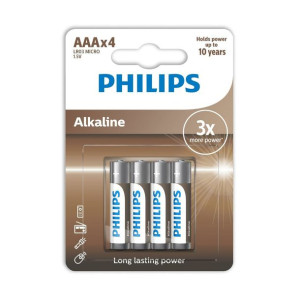 Baterie Philips LR03A4B/10