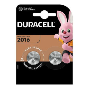 Litowe Baterie Guzikowe DL/CR2016 DURACELL 3V (2 uds)
