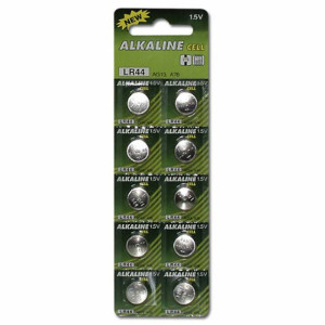 Baterie guzikowe alkaliczne LR44 (10 pcs)
