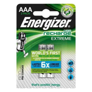 Baterie akumulatorowe Energizer E300624300 AAA HR03 800 mAh Srebro
