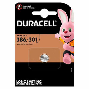Bateria tlenkowa DURACELL 386/301