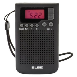 Radio Tranzystorowe ELBE AM/FM Czarny