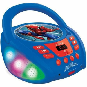 Odtwarzacz Lexibook Spider-Man Dziecięcy CD Światło LED Bluetooth 5.0