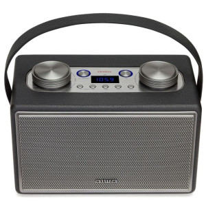 Przenośne Radio Bluetooth Aiwa BSTU800BK   50W Głośnik Szary Vintage