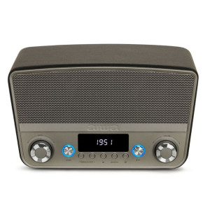 Radio Aiwa BSTU750BK   50W Głośnik Srebrzysty Czarny Vintage