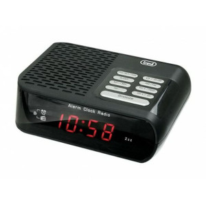 Zegar z Radiem Trevi RC827DBK Czarny