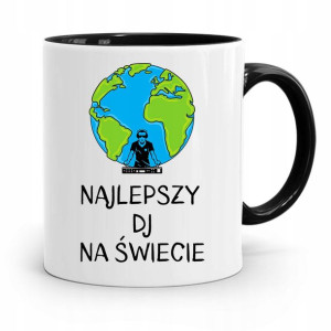 Dla Dja Muzyka Kubek Czarny Najlepszy Na Świecie