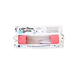 Butelka sensoryczna DIY różowa Jellystone