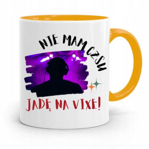 Dla Dja Muzyka Kubek Żółty Jadę Na Vixe Prezent