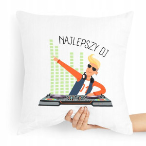 Dla Dja Muzyka Prezent Poduszka Najlepszy Dj