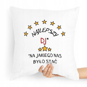 Dla Dja Muzyka Prezent Poduszka Najlepszy Dj
